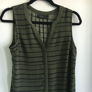 Green Striped Blouse from Apartment 29